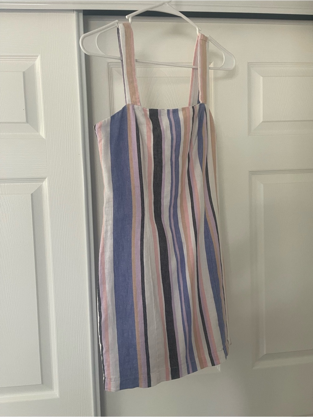 Forever 21 Striped Pastel Sleeveless Top